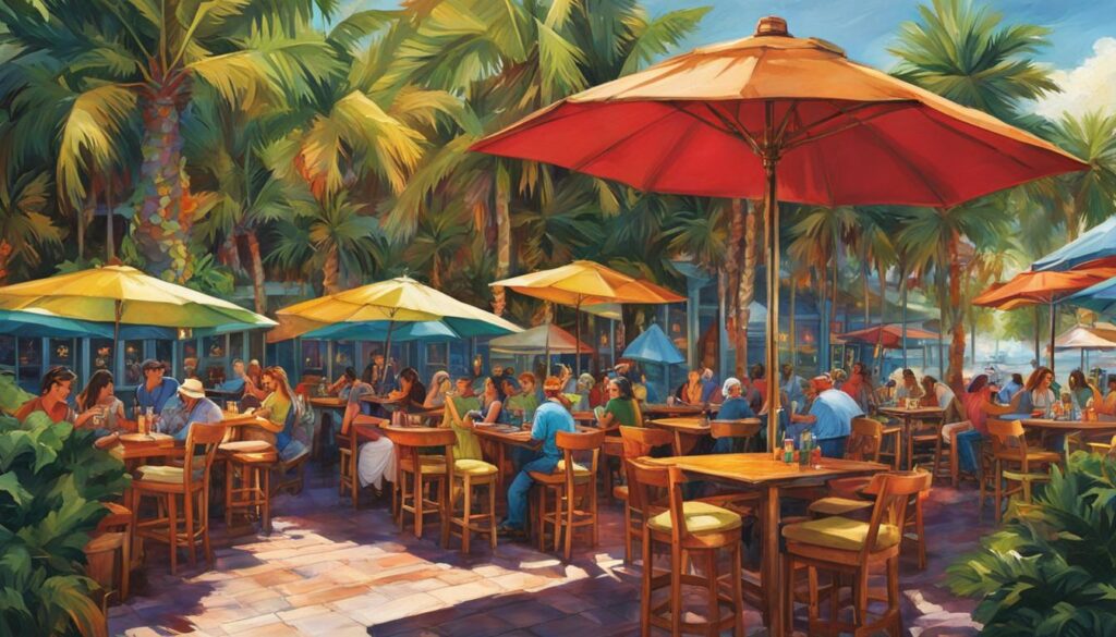 casual dining in Golf Florida