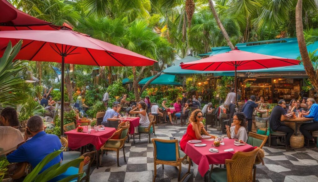 outdoor restaurants in Mangonia Park